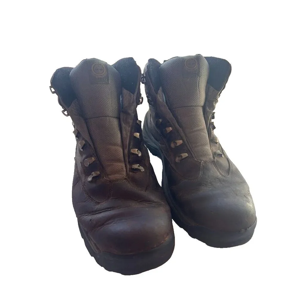 Timberland Mens Chocorua Mid Waterproof Hiker Trail Gore-Tex Men's 12 BrownGreen